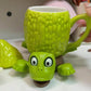 🐢☕ Bewegende Schildpad Bekeronderzetter – Grappig & Schattig
