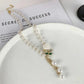 🌸 Elegant Pearl Camellia Necklace with a Romantic Floral Design