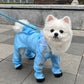 🐶🌧️ Honden Regenjas – Waterdichte 4-Poots Jas met Kap