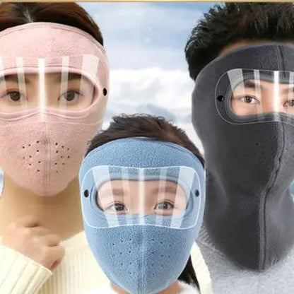 Máscara facial de inverno para proteção contra o vento – Máscara térmica de polar quente com proteção facial para ciclismo e atividades ao ar livre