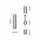 🔑✨ 2-in-1 SIM Tool – Ejector Pin & Cleaning Brush Keychain