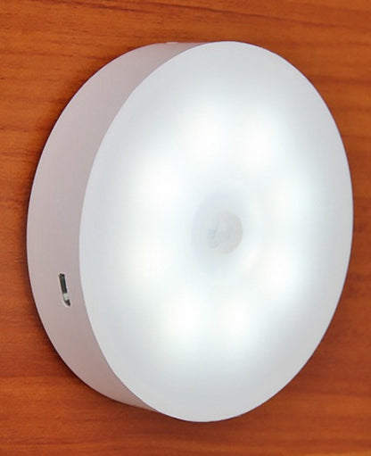 💡✨ Luz Noturna com Sensor de Movimento Magnético – Luz Quente ou Branca
