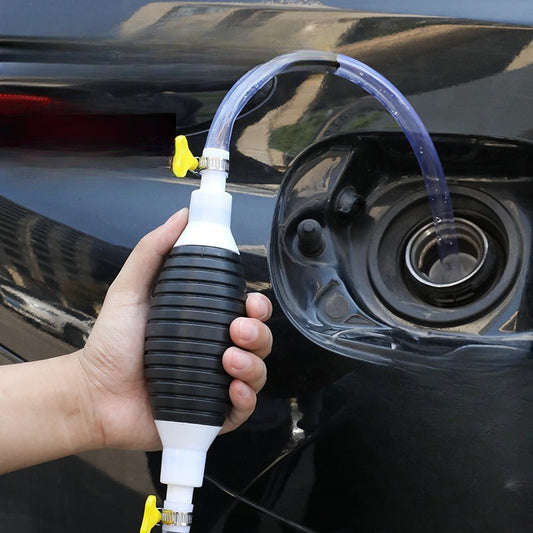 🚗⛽ Bomba de Sifão Manual para Emergências – Prática, Portátil e Fácil de Usar! 🛠️✨