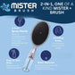 3-in-1 Spray Hair Brush – Detangling, Scalp Massage & Hair Care 💧