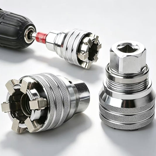🔧✨ Chave de Porcas Universal Ajustável – Conjunto de 2 Peças