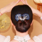 Elegant Peacock Hair Clip for Stylish Bun Hairstyles 2026