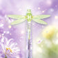 🪷✨ Dragonfly Wing Gel Pen – Cute Smooth Black Ink Pen for Students