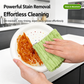 🧽 Tear-Off Kitchen Cleaning Cloths – Reusable Microfiber Dish Towels