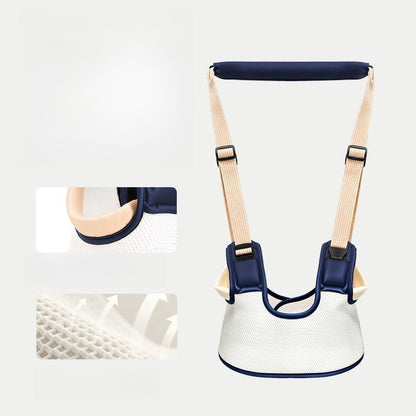 👶👣Leren-lopen-harnas voor baby’s – 2-in-1 loopassistent voor peuters