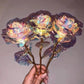 Til Gaven Til Dine Kjære - Fargerik Glassrose