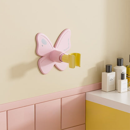 🦋 Butterfly No-Drill Adjustable Shower Head Holder – Easy Install, Flexible Angle & Smart Bathroom Storage🚿✨