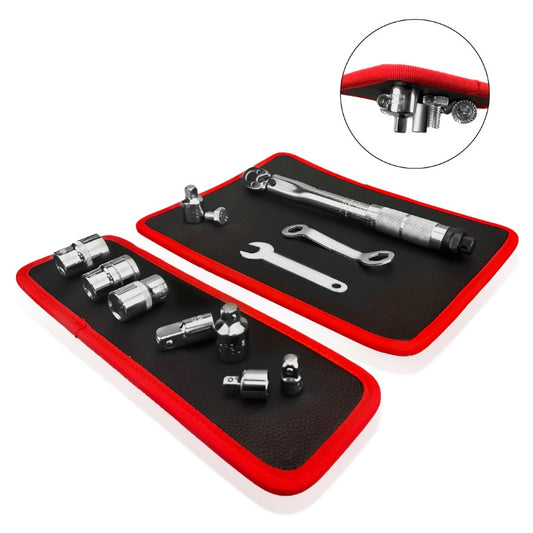 🧲🔧 Dubbelzijdige Magnetische Gereedschapsmat – Handige Organizer