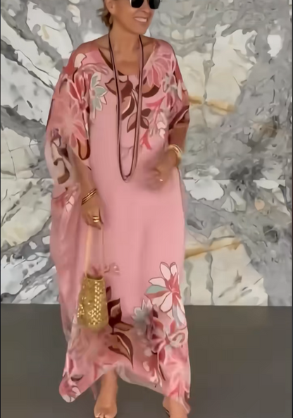 【🔥 Super low price today】Printed maxi dress