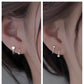 ✨ Minimalist Star & Heart S-Shaped Earrings Elegant Details That Make Every Look Shine