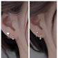 ✨ Minimalist Star & Heart S-Shaped Earrings Elegant Details That Make Every Look Shine