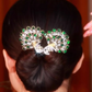 Elegant Peacock Hair Clip for Stylish Bun Hairstyles 2026