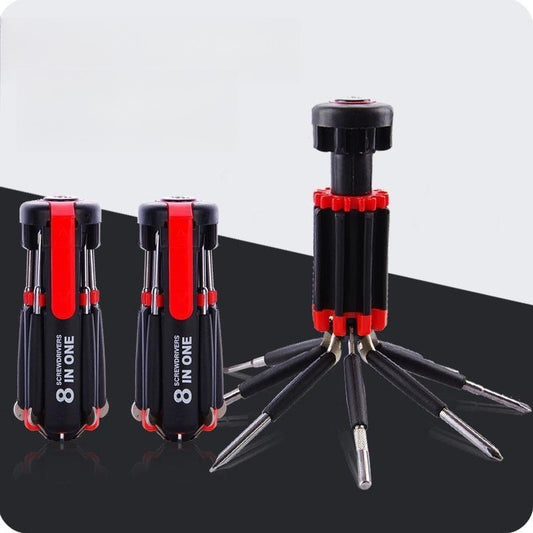 🔧 8-in-1 Schroevendraaierset met LED-zaklamp – Eén Tool, Meer Gemak! 🔦✨