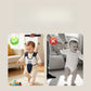 👶👣Leren-lopen-harnas voor baby’s – 2-in-1 loopassistent voor peuters