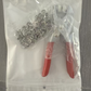 5-prong snap fastener set with hand pliers