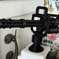 🚗🔫 Rotating Gatling Gun Dashboard Ornament – Cool Car Interior Decor