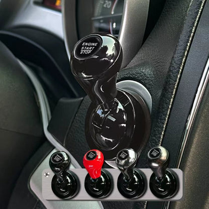 🚗✨ Metalen Startknop-Hendel voor de Auto
