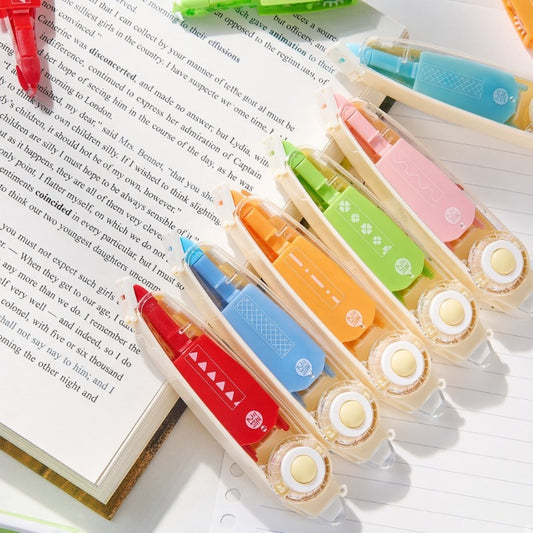 🖍️✨ Uitwisbare Markeertape – Navulbare Markeerstift