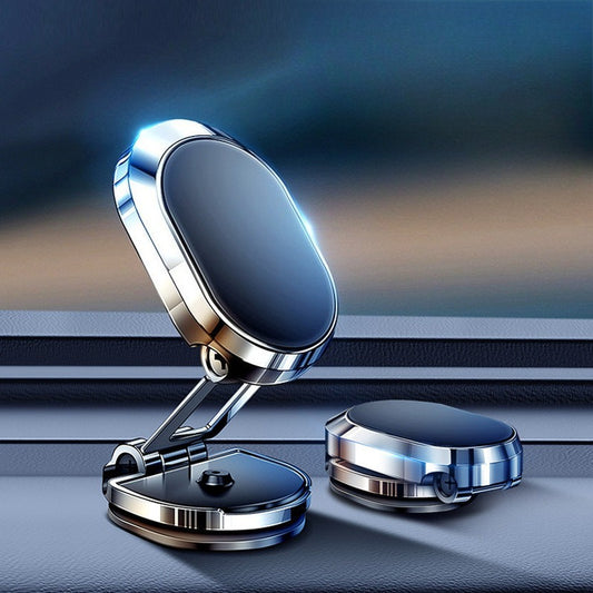 🚗 Magnetic Car Phone Holder – Foldable & Multi-Angle Adjustable
