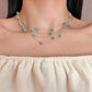 ✨ Layered Blue Star Necklace for Women Sparkling Collarbone Chain