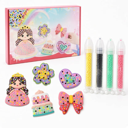 🌈✨ Maak fonkelende kunst met de DIY kralenpen – leuk knutselproject