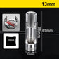 🛠️🚗9-Piece 10–22mm Hex Socket Set