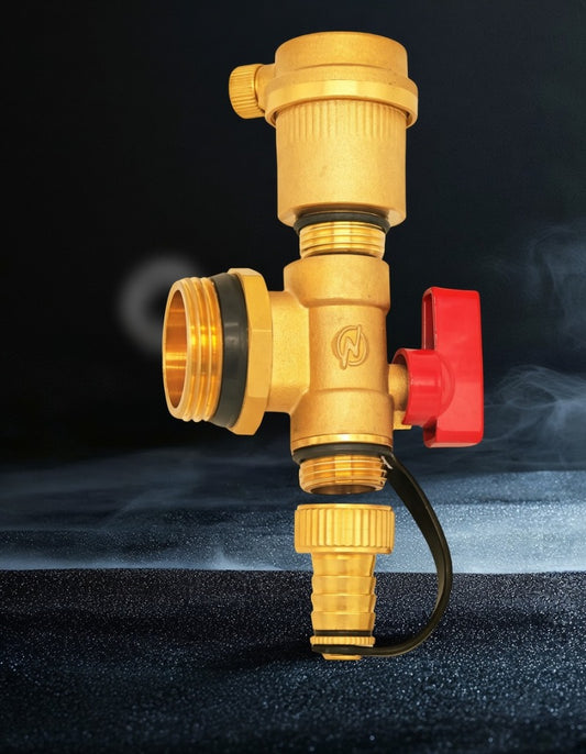 🔧💧 Automatische Messing Ontluchtingsklep – Verwarming