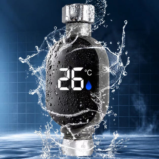 🚿🌡️ Slimme Digitale Douchethermometer – LED Temperatuurweergave