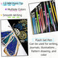 ✨ 18-Color Glitter Gel Pens for Journaling, Crafts & Creative Writing