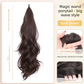 Magic ponytail hair extension volume curly straight 2026 new
