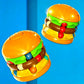 🍔✨ 360° Rotating Burger Fidget Toy – Fun Stress Relief & Brain Game