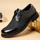 Men leather shoes dial closure orthopedic business breathable cowhide 2026 new