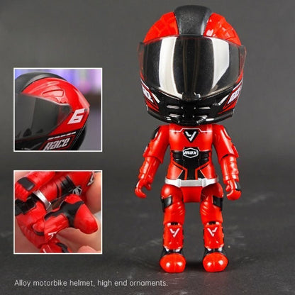 🤖 Transformable Motorcyclist Figure