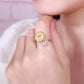 💍 Rotating Anxiety Spinner Ring