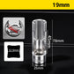 🛠️🚗9-Piece 10–22mm Hex Socket Set