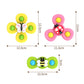 🌀 Baby Suction Cup Spinner Toy