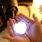 ✨ Heart Night Light Keychain – Cute Rechargeable Bedside Ambient Lamp