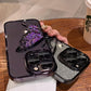 🦋✨ Glitter Butterfly Phone Case – Removable Glitter Card & Shockproof