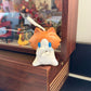 🐱✨ Funny Cat Pull-String Toy – Cute Plush Keychain & Bag Charm