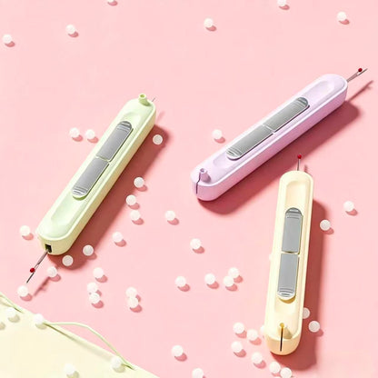🧵 2-in-1 Sewing Threader & Seam Ripper Tool