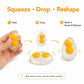 Double-Yolk Egg Squishy – Viral Anti-Stress Fidget Toy