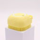 🛁 Silicone Shower Scrub Brush – Gentle Cleansing & Relaxing Massage