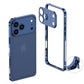 📱✨ Telefoonhoes met metalen rand – camerabescherming en schokbestendig frame