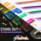 ✨ 18-Color Glitter Gel Pens for Journaling, Crafts & Creative Writing