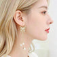 ✨ Sparkling Butterfly Cat-Eye Crystal Tassel Earrings