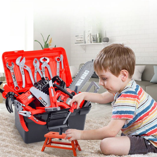 🔧🧰 38-Piece Pretend Tool Set – Kids' DIY Repair Workshop Toy